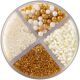 Wilton Pearlized Gold Sprinkle Assortment 3.8oz