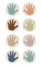 Everyone is Welcome Helping Hands Mini Stickers