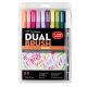 Tombow Lettering Favorites Dual Brush Pen Art Markers 10pc