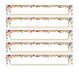 Large Confetti Labels Magnetic Accents