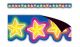 Neon Stars Magnetic Border