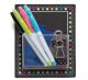 Clingy Thingies Chalkboard Brights Storage Pocket