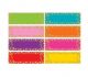 Confetti Colorful Labels Magnetic Accents