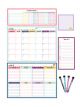 Oh Happy Day Dry-Erase Magnetic Calendar Set