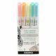 Zebra Mildliner Flourescent 5pc Set