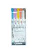 Zebra Mildliner Warm Colors 5pc Set