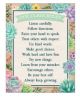 Rustic Bloom Our Class Rules Chart