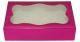 Hot Pink Foil Cookie Box 1pc