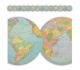 Travel the Map Globes Die-Cut Border Trim