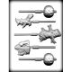 Halloween Assortment Sucker Hard Candy Mold