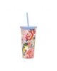 Ban.do Flower Shop Sip Sip Tumbler with Straw