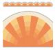 Moving Mountains Road Trip Sunshine Die-Cut Border Trim