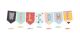 Cool for School Pennants Welcome Bulletin Board