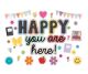 Cool for School Happy You Are Here Bulletin Board