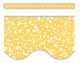 Composition Yellow Scalloped Border Trim