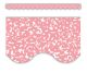 Composition Pink Scalloped Border Trim