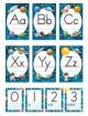 Outer Space Crew Alphabet Bulletin Board