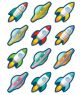 Outer Space Crew Mini Accents