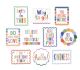 Color Crush Positive Sayings Accents
