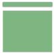Green Crush Straight Border Trim