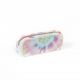 Pastel Tie-Dye Silicone Zip Pen Pouch