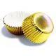Gold Metallic Mini Baking Cups 45pc