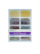 Glass Bead Kit Rocailles/Seed Beads/Bugles 45g Nugget