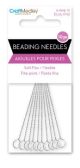 Flex-Twist Beading Needles Fine x10 .23mm