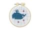 Blue Whale Mini Cross-Stitch Kit