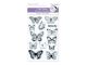Butterfly Medley Clear Reusable Stamps 4.3x6.3