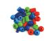 Colored Assorted Fancy Beads 28pc