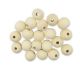 20mm Natural Round Wood Beads 20pc