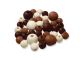 Macramé Glossy Round Wood Beads Assorted 42pc