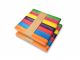 Colored Craft Sticks 100pc 4.5x3/8