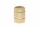 Mini Barrel Natural Routered 72mm x 52mm