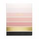 Light Ombre Stripe Desk Sized Lined Journal 8x10