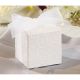 David Tutera™ White Flocked Swirl Favor Box, 24 pack