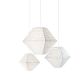 David Tutera™ 3-piece Trapezoid Lace Paper Lantern Set