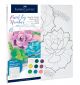 Paint By Number Succulents Watercolor Set