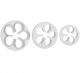PME Five Petal Cutter XL Set 3pc