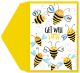 Bees Get Well Card