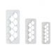 Fish Scale Geometric MultiCutter Set 3pc