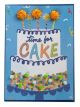 Time for Cake Birthday Handmade Card