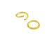 6mm Gold Jump Rings 350pc