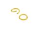 6mm Gold Jump Rings 350pc