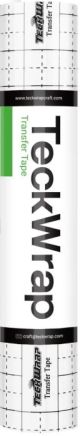 Teckwrap Medium Tack Transfer Tape Black 10ft
