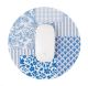 Coastal Patchwork Mousepad