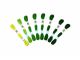 8m Cotton Embroidery Floss Go Green 8 Hanks