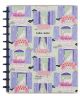 Purrfect Seasonal Cats Dotted Lined Big Notebook - 60 Sheets
