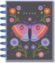 Undated Mystic Blooms Classic Horizontal Happy Planner 12 Months